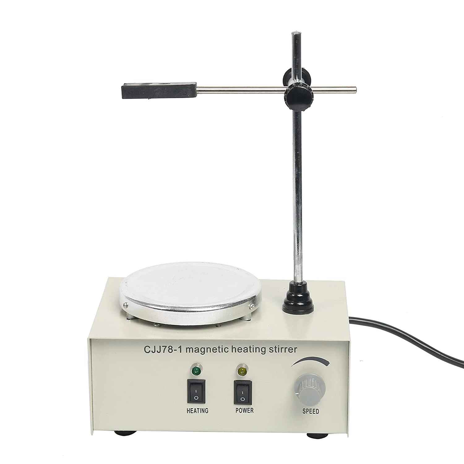 Agitador magnético de calefacción de 220V, máquina mezcladora de laboratorio, placa calefactora 78-1, agitador magnético de laboratorio para agitar 1000Ml, enchufe europeo F