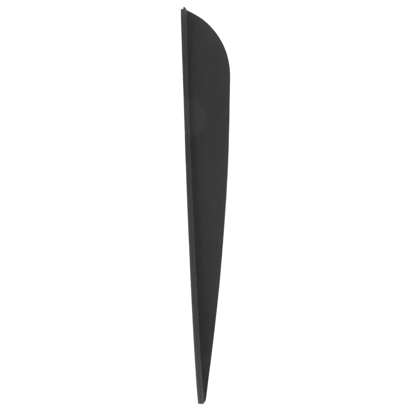 

Arrows Vanes 4 Inch Plastic Feather Fletching for DIY Archery Arrows 50 Pack(Black)