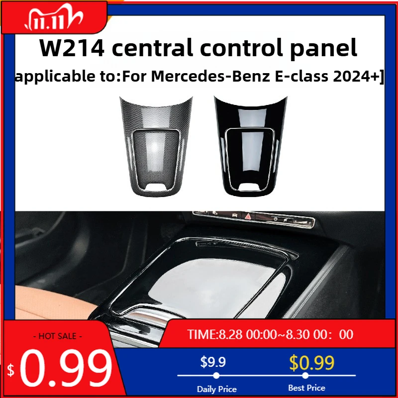 

Горячие украшения для Mercedes Benz E-Class W214 E260 E300 2024 + центральная панель управления, внутренняя нашивка, автомобильная наклейка, модификация автомобиля Int