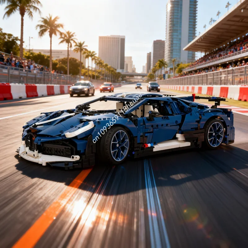 

3908pcs MOC Bugatti Divo Technical Model Building blocks Architecture Christmas gift Assemble toys creative Brick Kids Birthday