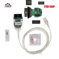 VAG CAN PRO V5.5.1 With Dongle with FTDI FT245RL Chip VCP OBD2 Diagnostic Interface USB Cable Support Can Bus UDS K Line