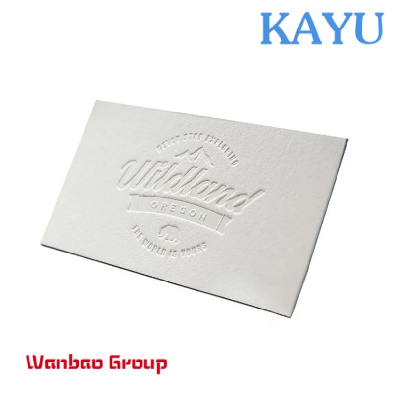 Custom  Luxury Customized Letterpress Printing Cotton Paper Business Card with Logo Printed