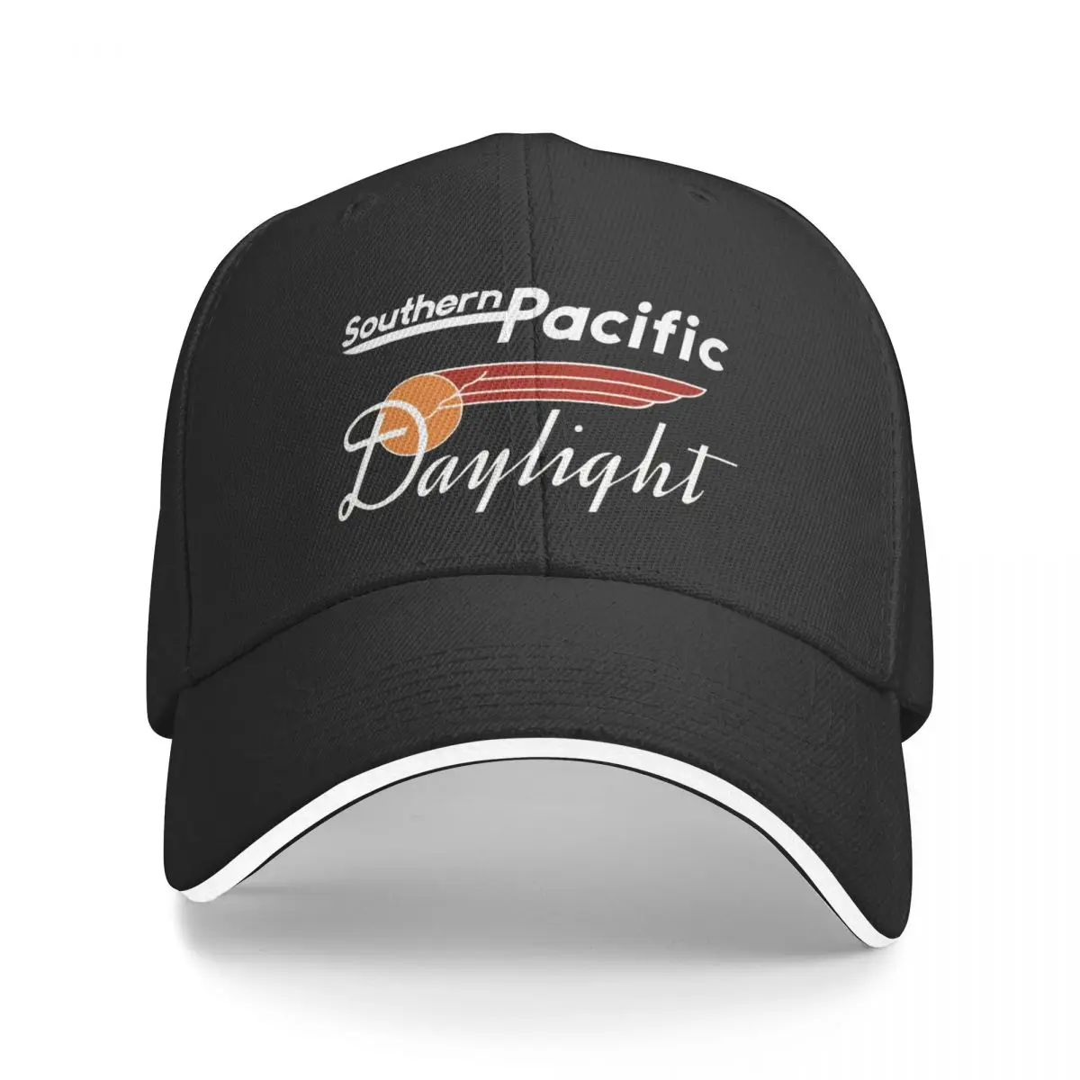 Vintage Southern Pacific Railroad Daylight Baseball Cap birthday Rugby Women's Beach Visor Men's