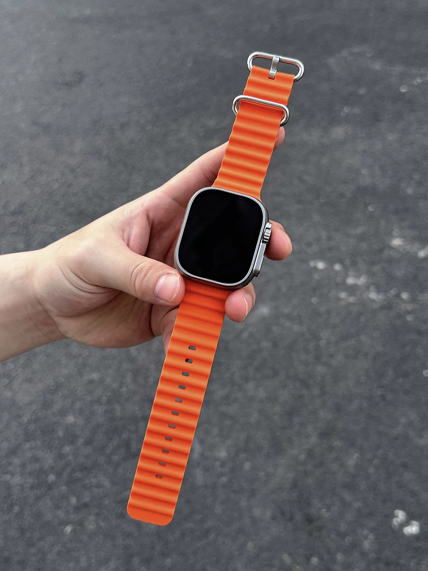 Ocean-Armband für Apple Watch-Bänder Ultra 4 3 49mm 44mm 40mm 41mm 45mm 42mm 46mm Sportarmband iWatch Series 12 11 10 9 8 7 Se 3 – Detail 7