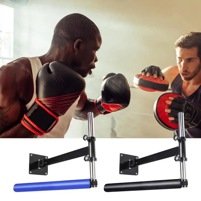 Boxing Rotational Bar Wall Mount Boxing Speed Trainer bar Rotational Stainless Steel Bar Training Equipment For boxing sports