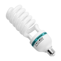 Spiral Fluorescent Light Bulb 135W 5500K Daylight E27 Socket Energy Saving for Studio Photography Video Lighting