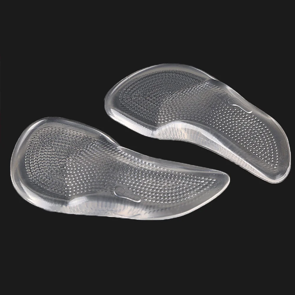 

3 Pair Insole Shoe Mat Gel Half Insoles Forefoot Cushion High Heels Pads Cushions