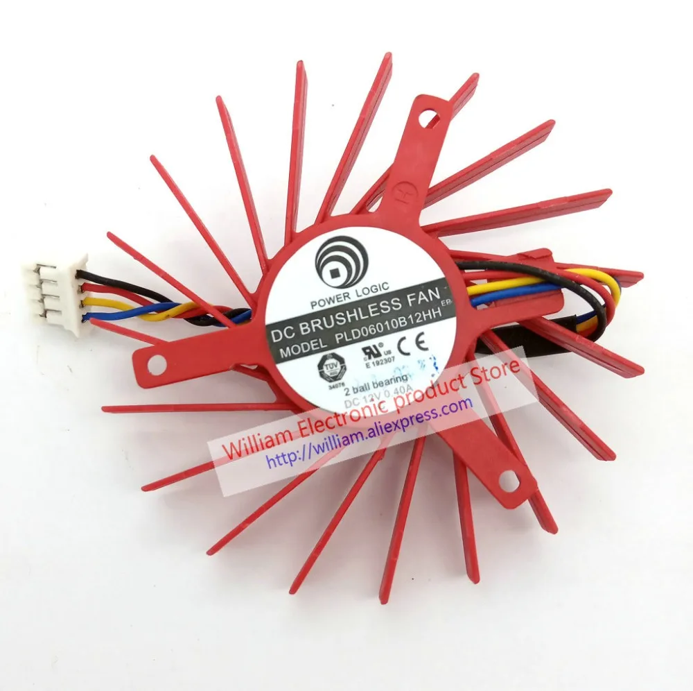 

New Original for FirePro V7900 SDI R5000 graphics card fan PLD06010B12HH 12V 0.40A pitch 39mm