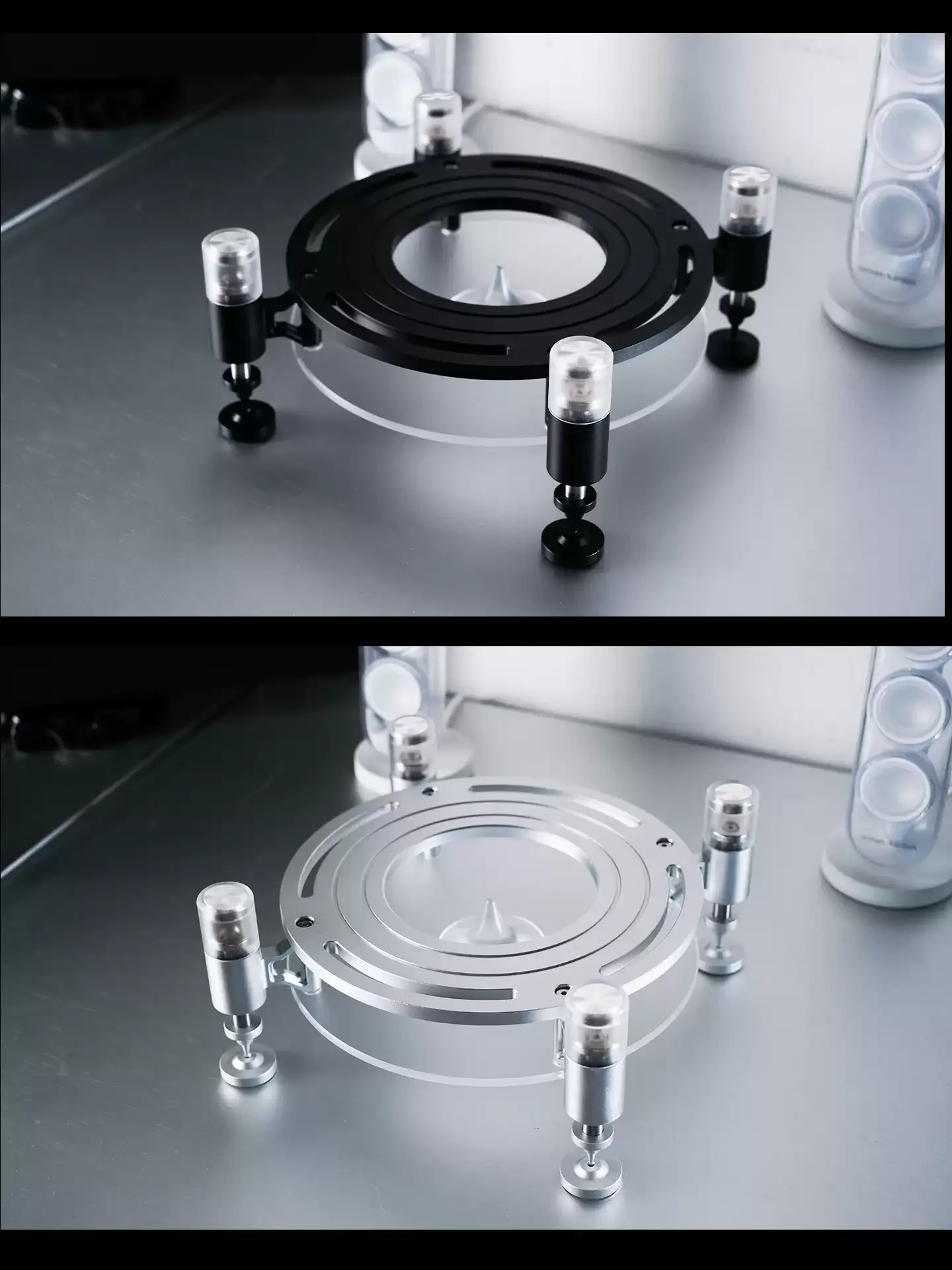 Maglev anti-vibration speaker stand Har man Ka rdon Soundsticks 4 5 Audio stand Accessories Desktop shock absorber base