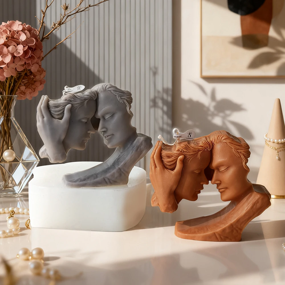 

Гипсовый декор ручной работы, форма для поделок, портретная силиконовая форма для свечей, сделай сам, скульптура в европейском стиле, гипсовые формы для литья