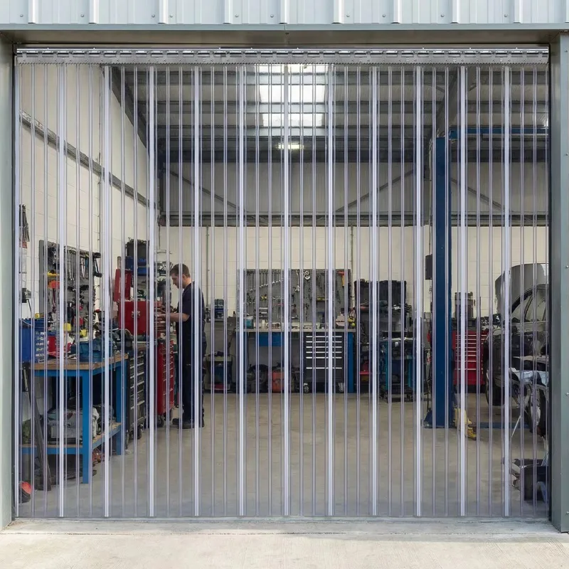 PVC Transparent PVC Strip Curtains, Windproof, Waterproof, Suitable for Rooms, Shops, Supermarkets, Refrigerators