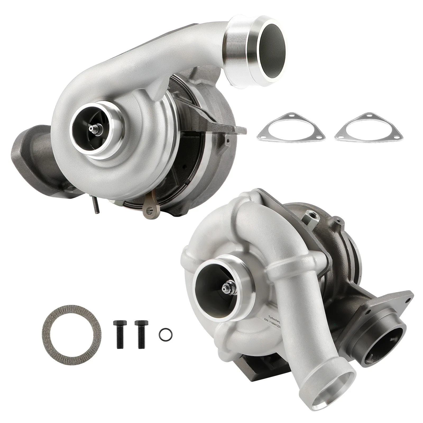 

Turbocharger for Ford F-250 F-350 Super Duty 6.4L 08-10 High+Low Pressure Turbo 8C3Z6K682B 8C3Z6K682BRM 1848300C96