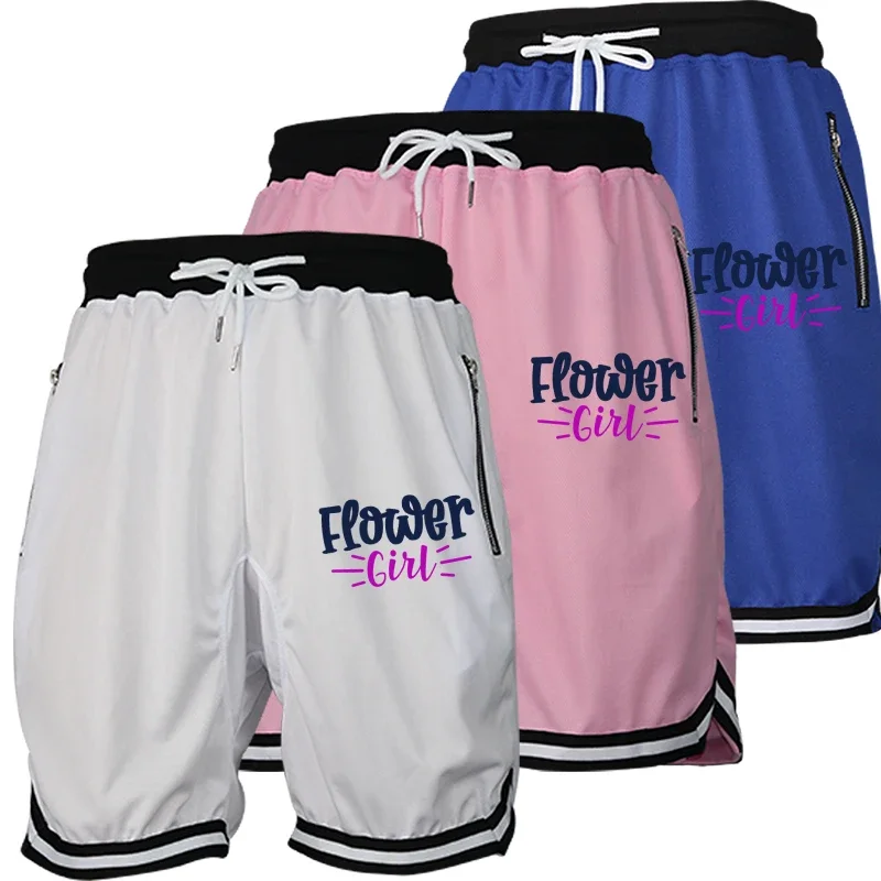 

Men's Summer Fashion Sports Fitness Basketball Casual Hip Hop Breathable Mesh Loose Sweatpants Shorts