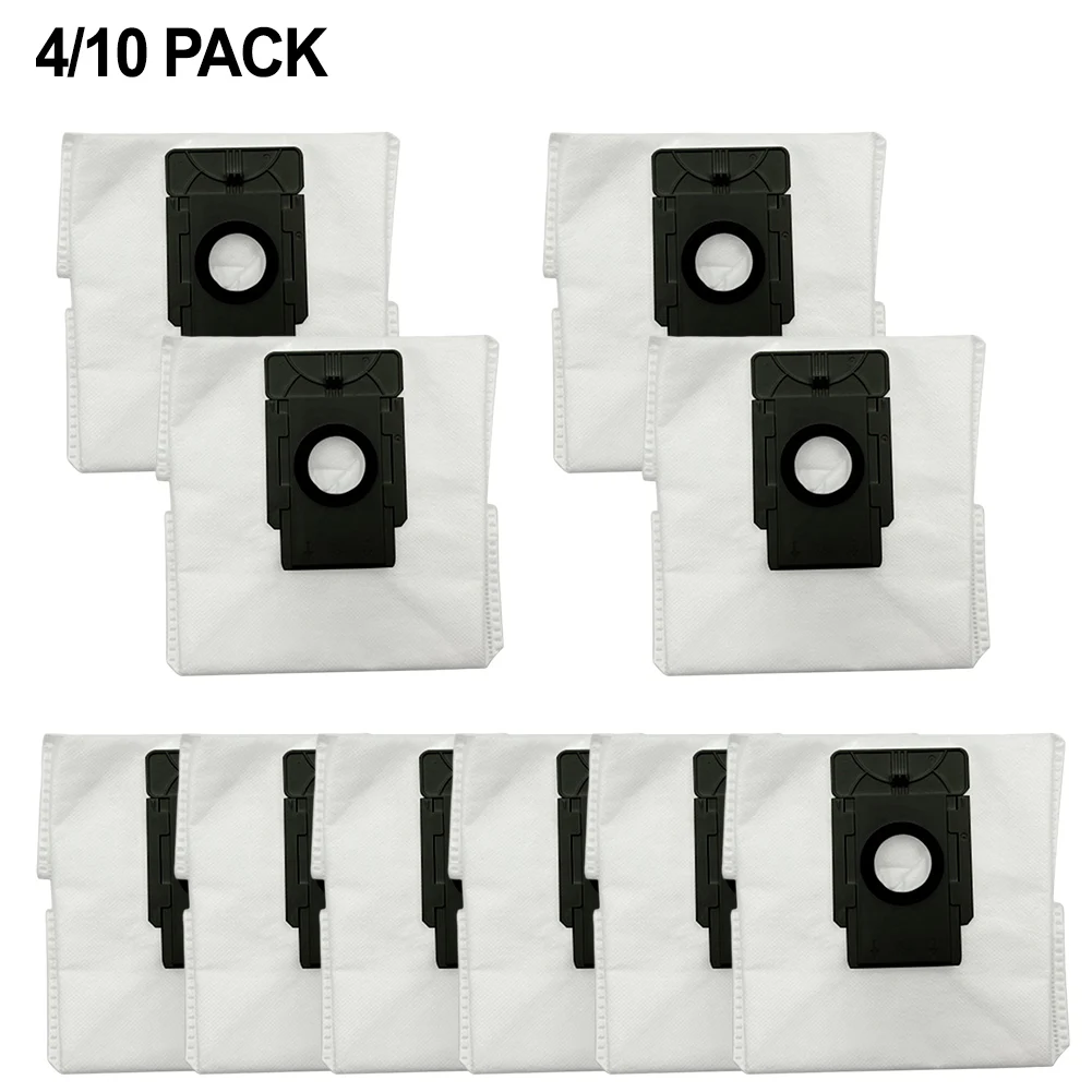 4/10pcs Dust Bags For Verefa L11 Pro Robot Vacuum Cleaner 4L Capacity Spare Parts Replacement Accessories