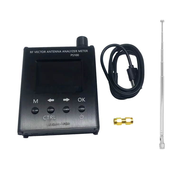 Antenna Analyzer NFC Antenna Standing Wave PS100 (N1201SA) 137.5M~2.7G for Measuring Resistance and Reactance