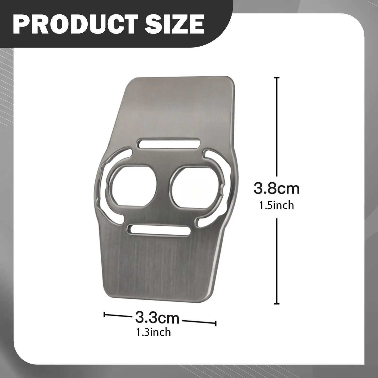 2 قطعة فاصل تعزيز المربط للدراجة الجبلية سهل التركيب لـ #6