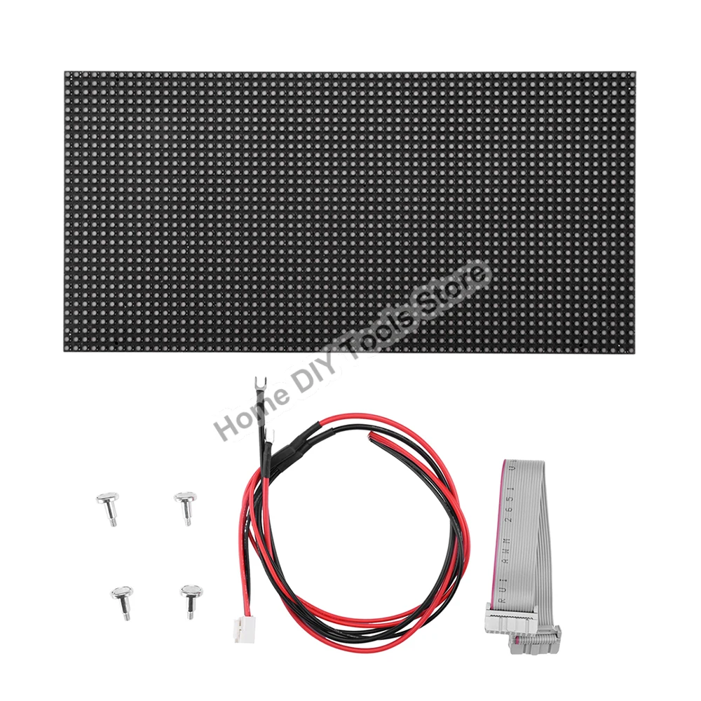 

P3 светодиодный модуль дисплея 64x32 RGB Полноцветный Pixel Indoor Display Module 1 / 16 Scan 192x96mm