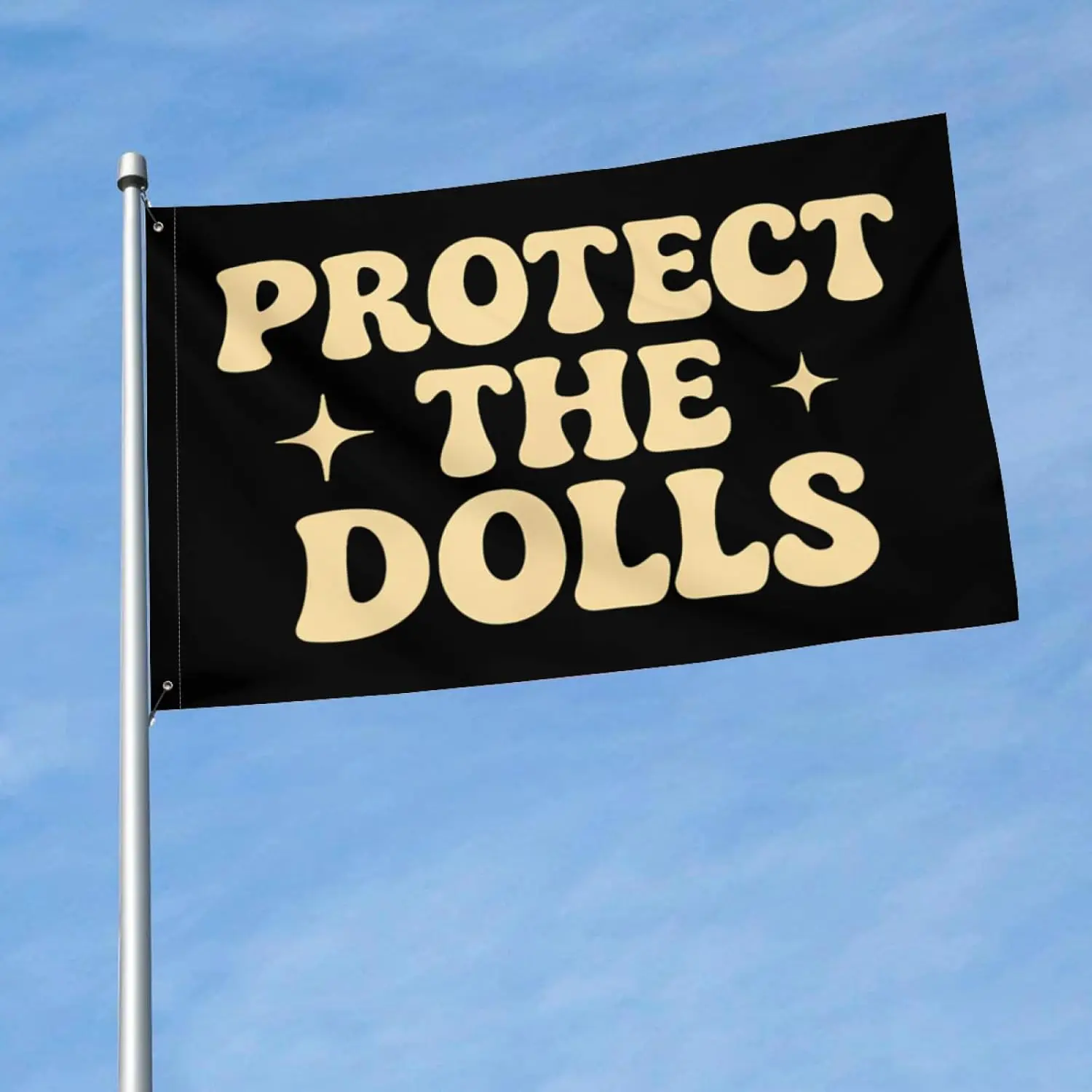 Flagnshow 100% Polyester Protect the Dolls Trans Rights Are Human Rights Flags
