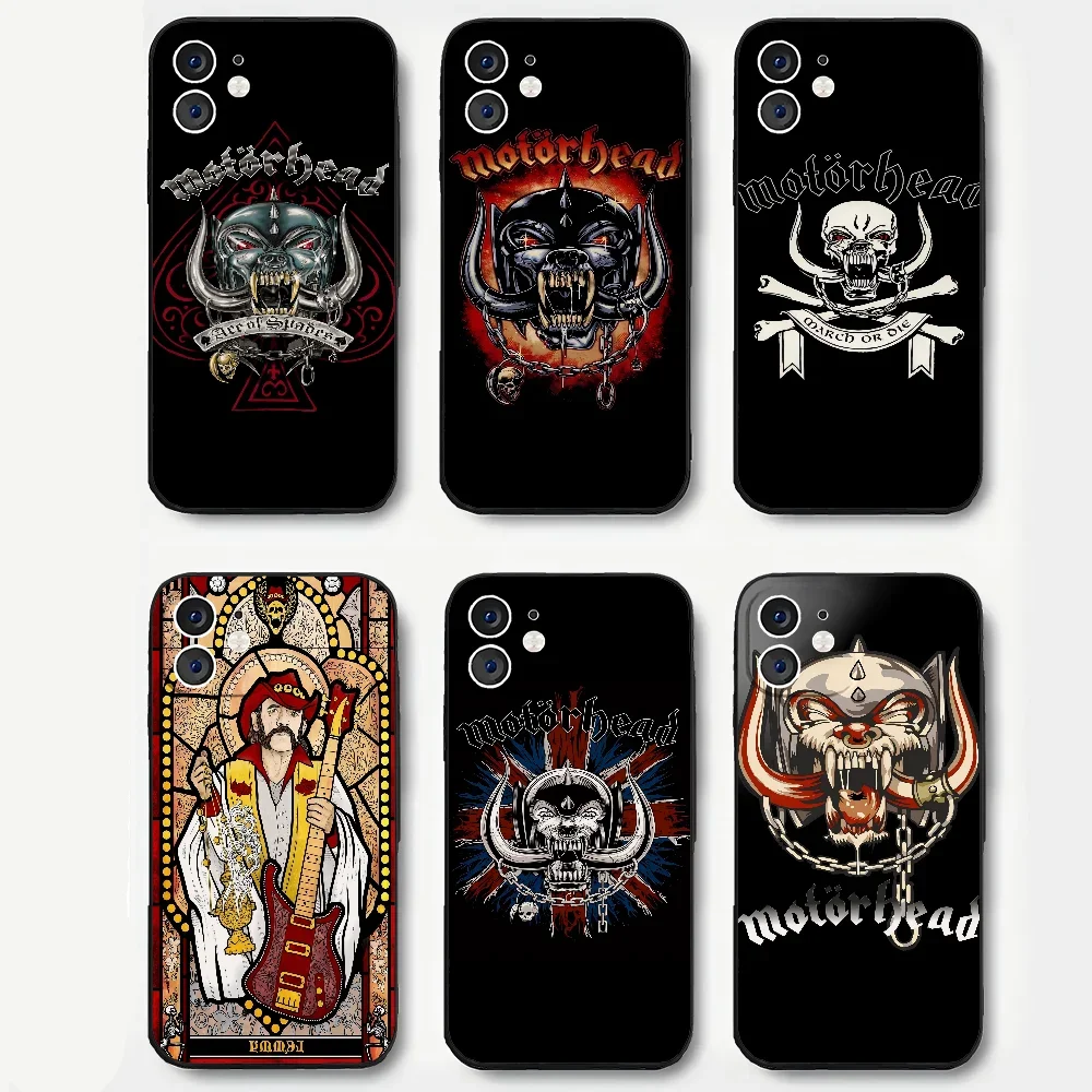 M-Motorhead Phone Case Silicone Soft For IPhone 16 15 14 13 12 11 Plus Pro Max Plus