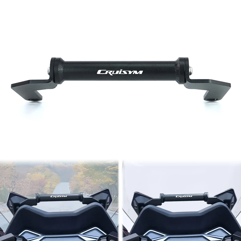 

Motorcycle GPS Phone Stand Holder For SYM JOYMAX Z 300 2018-2019 CRUISYM 300 2017-2022 125i GPS Navigation Mount Pate Bracket