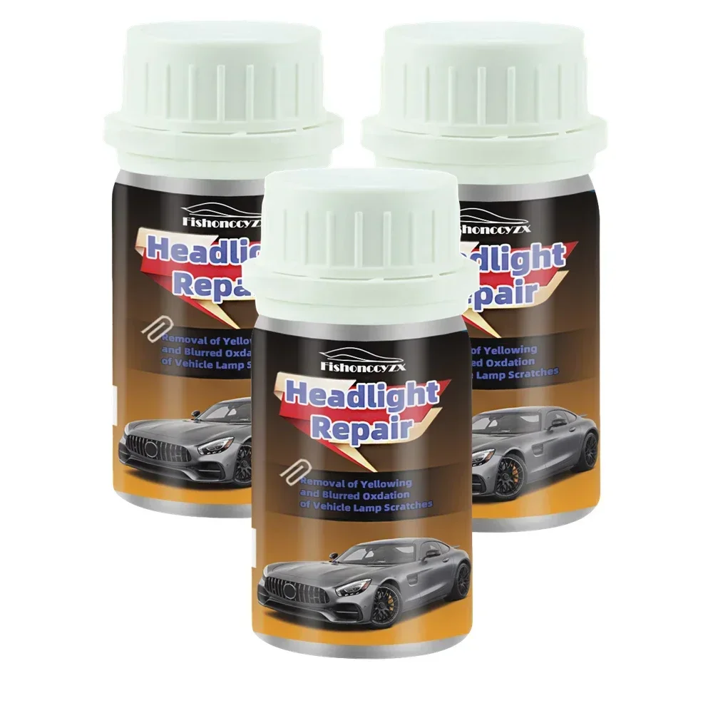 

50ml Polish Headlight Chemical Polishing Kit Headlight Liquid Polymer Repair Fluid The Headlights Car Headlight Restoration Kit