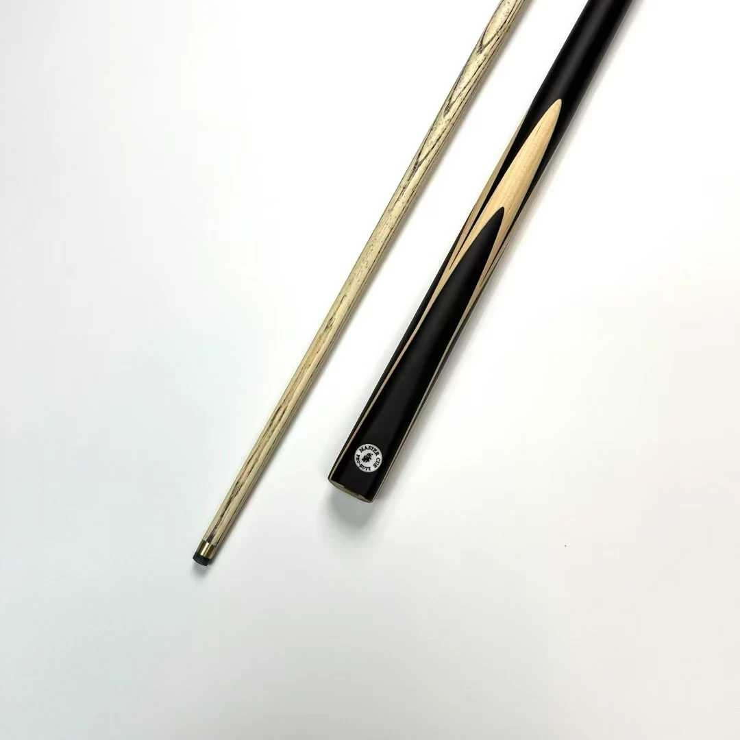 

Economical Good Quality 2-pieces Snooker Cue 3/4 White Ash Wood Cue Stick with Brass Joint,Classic Style Butt,9mm Tip for Sale