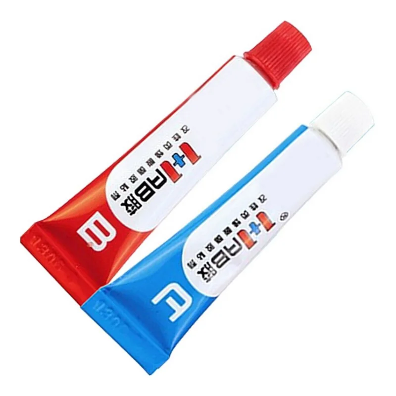 2 Set Epoxy Glue Resin Adhesive 2 Component AB Adhesive Cold Weld Plastic Metals Glass Rubber Glue Acrylic Structural Adhesive