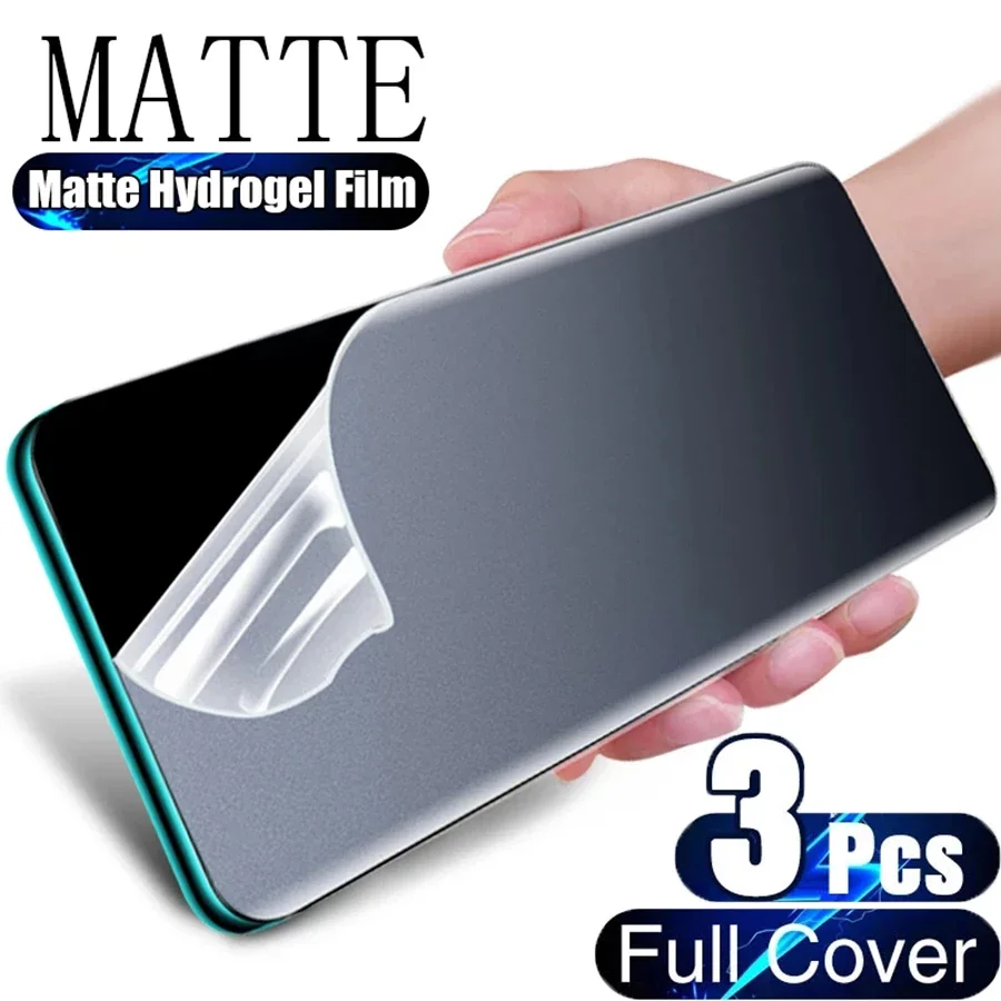 1-3PCS Matte Hydrogel Film Schutz für Sony Xperia 1 5 10 II III Bildschirm auf für Xperia 1 5 10 III IV XZ3 XZ2 XZ1 Volle Abdeckung
