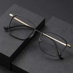 Aviator Fashion Alloy Optical Eyeglasses Frame for Men and Women Fashion Prescription Eyewear Glasses Spectacles Full Rim Eyewea