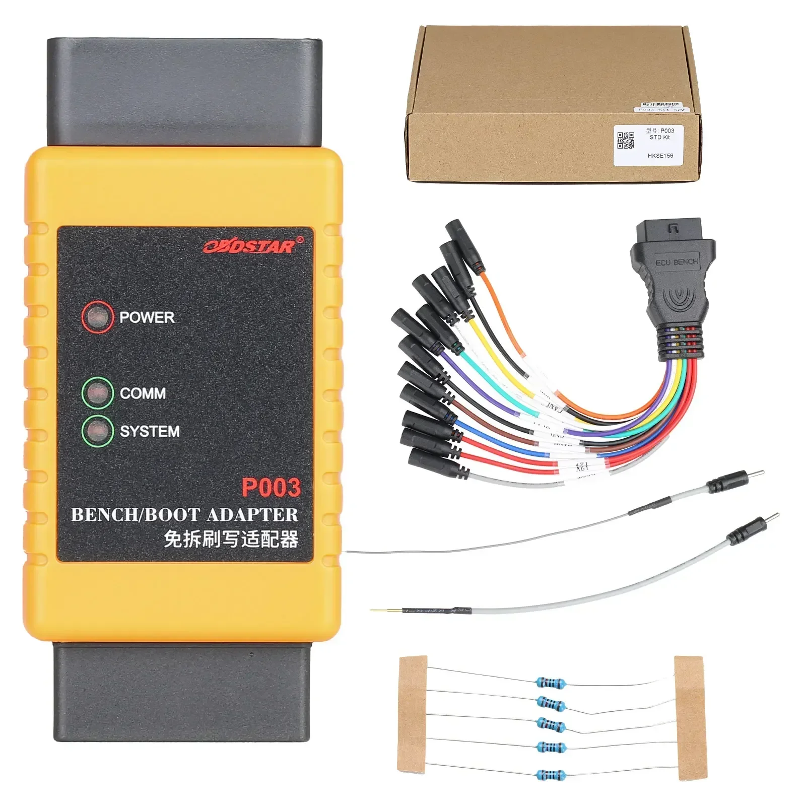 2024 OBDSTAR P003 KIT Adapter for Reading ECU CS PIN working with OBDSTAT DC706 Series X300 DP/ X300 DP PLUS/ DC706/ X300 PRO4