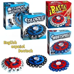 New Spanish Word Game Fast-Paced Family Board Game The Quick Thinking Letter Pressing Tapple Games versión en español Children