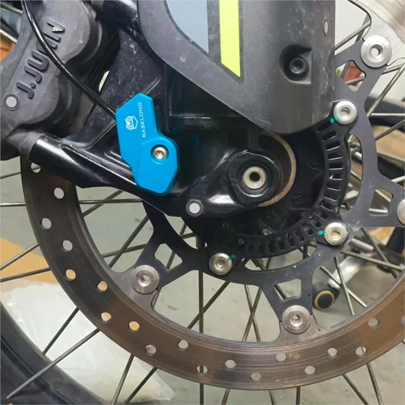 ل CFMOTO CF MOTO MT450 MT 450 Ibex 450 IBEX 450 MT 2024 2025 2026 450MT Ibex450 دراجة نارية الجبهة ABS الاستشعار الحرس حامي