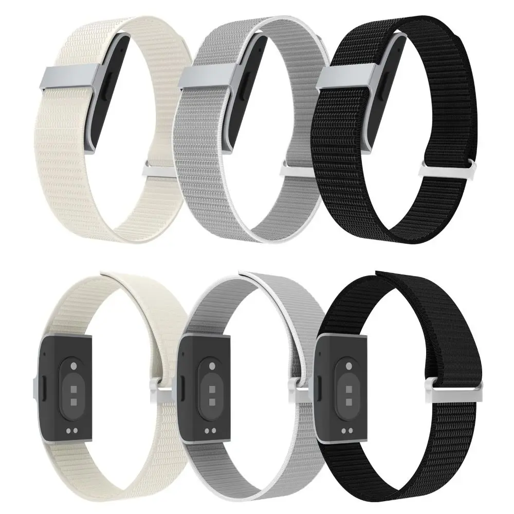 Nylon Sport Bands 20mm Adjustable Fitness Tracker Strap Breathable Replacement Wristband for Hume Band for Men Women
