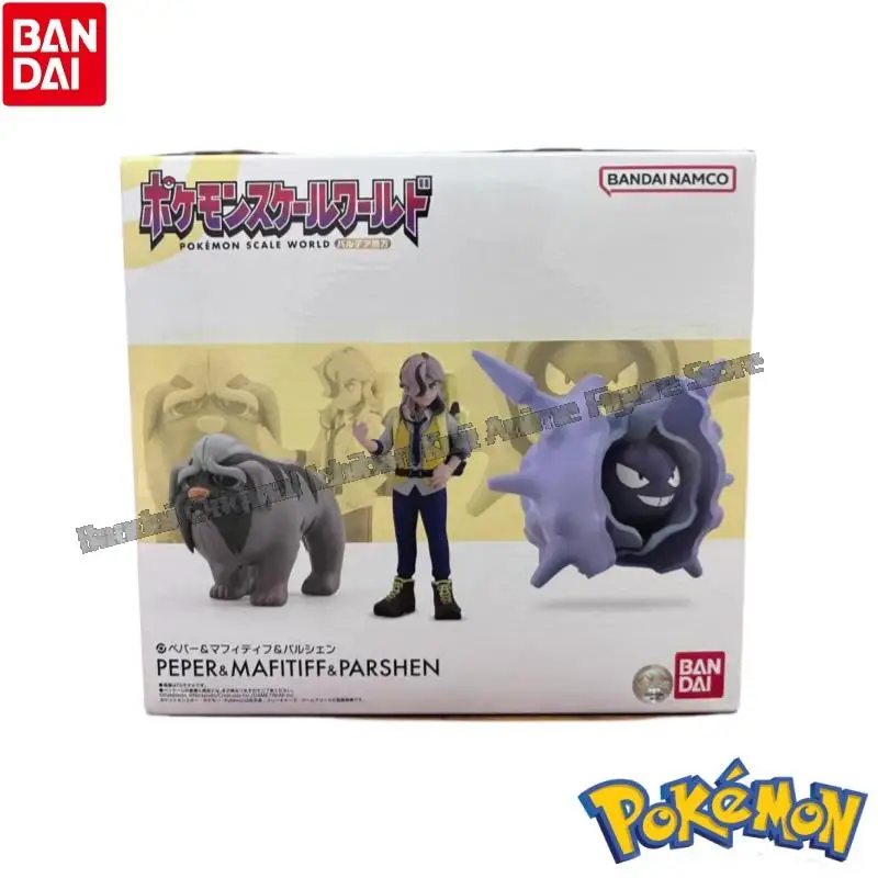 In Stock Bandai Model Doll Brand New Boxed Pokemon Arven Mabosstiff Cloyster Anime Characters Original Garage Kit Action Figure