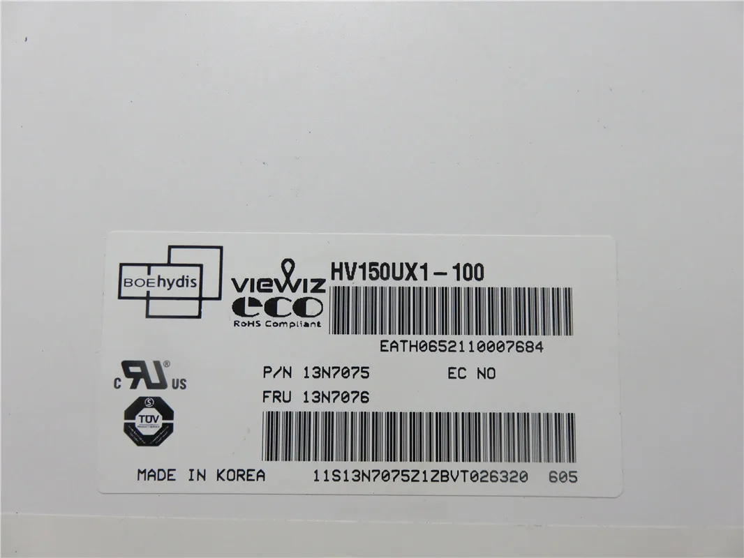 15-zoll LCD Display Screen Panel Für HV150UX1-100
