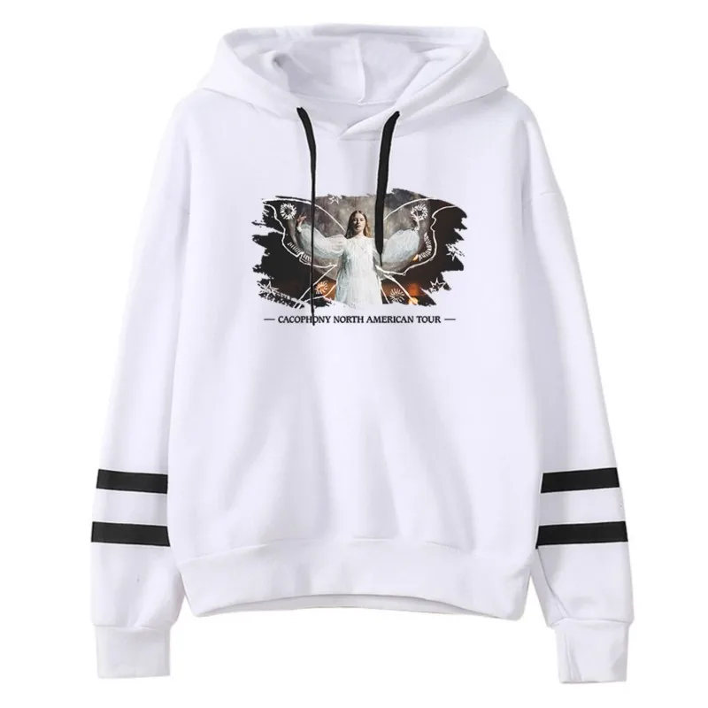 Paris Paloma Hoodie Men's and Women's Long Sleeve Hooded Top Pullover Fashion Street Wear