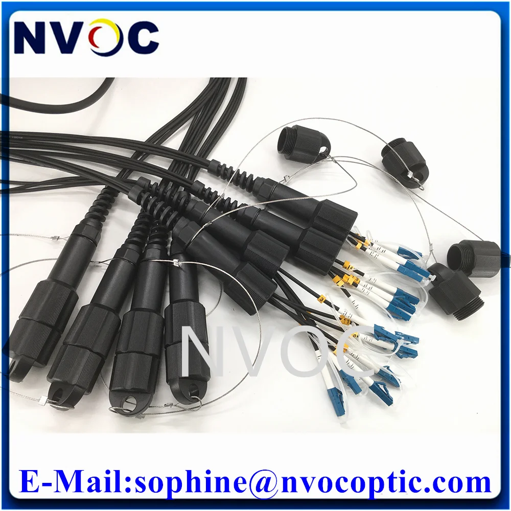 Imagem -04 - Conector da Fibra Ótica 16core 200m 16core Único Modo G657a1 Tpu com Cabo do sm do Núcleo 50m do Pcd380 Drum Mais com Pcd235