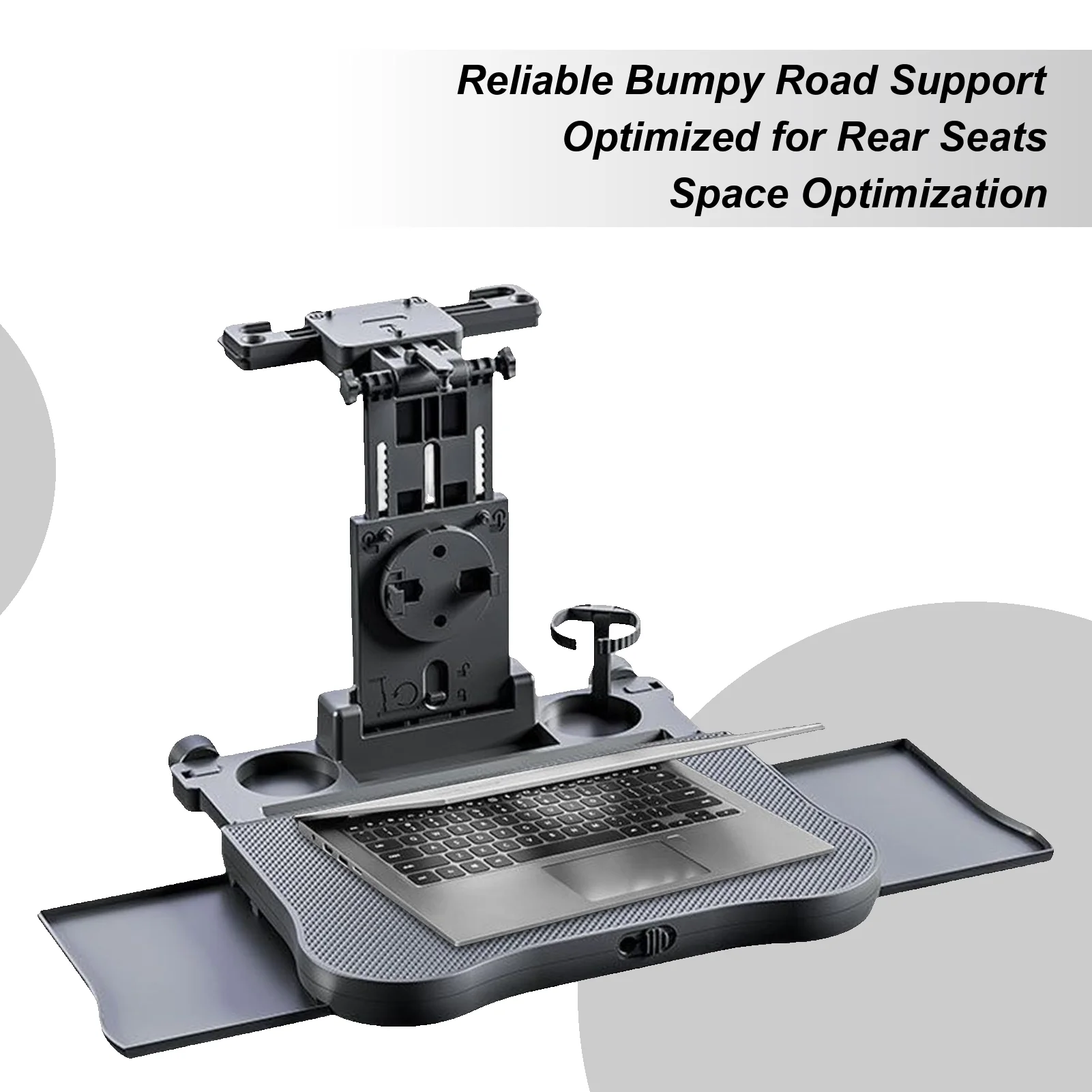 

Car Seat Table Expandable Heavy Duty Organizer Table Back Headrest Seat Eating Food Trays For Trailer RV Truck Automotive Pickup