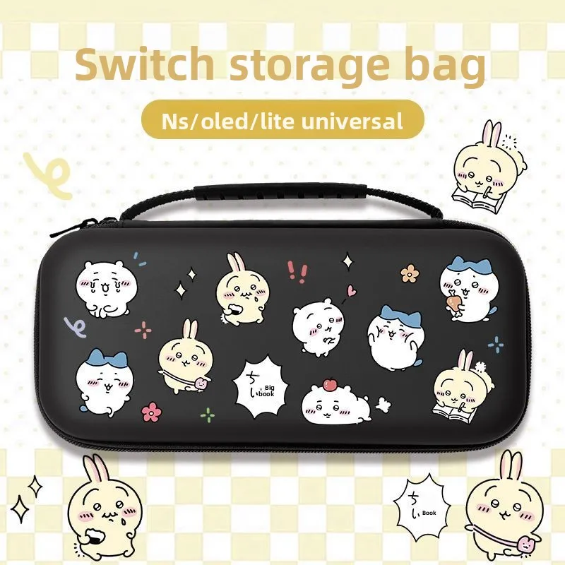 Cute Cartoon High‑Appearance Chiikawa Handheld Switch Carrying Case Stylish‑Innovative Birthday Gift for Friends Lovely Cute New