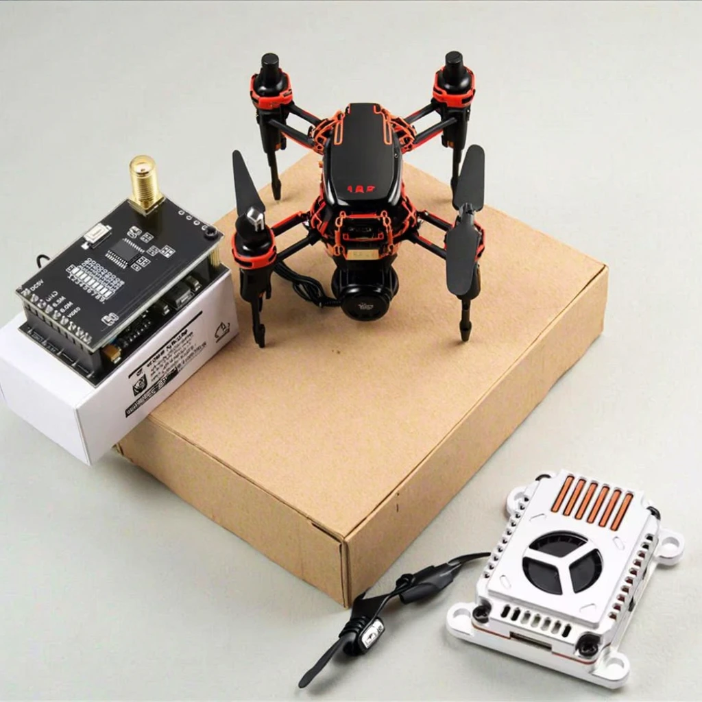 1.2G 1.2GHz 1W 1.6W 2W 25mW/2000mW VTX Switchable Video Transmitter Module w/ 1.2G 8Ch VRX For FPV Long Range Racing Drone