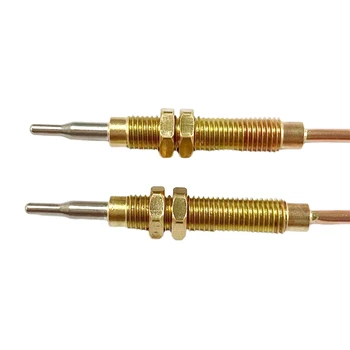 Sensor termopar durável, acessório para lareira a gás, sonda de temperatura precisa para aquecedores a gás, fornos, aquecedores de água