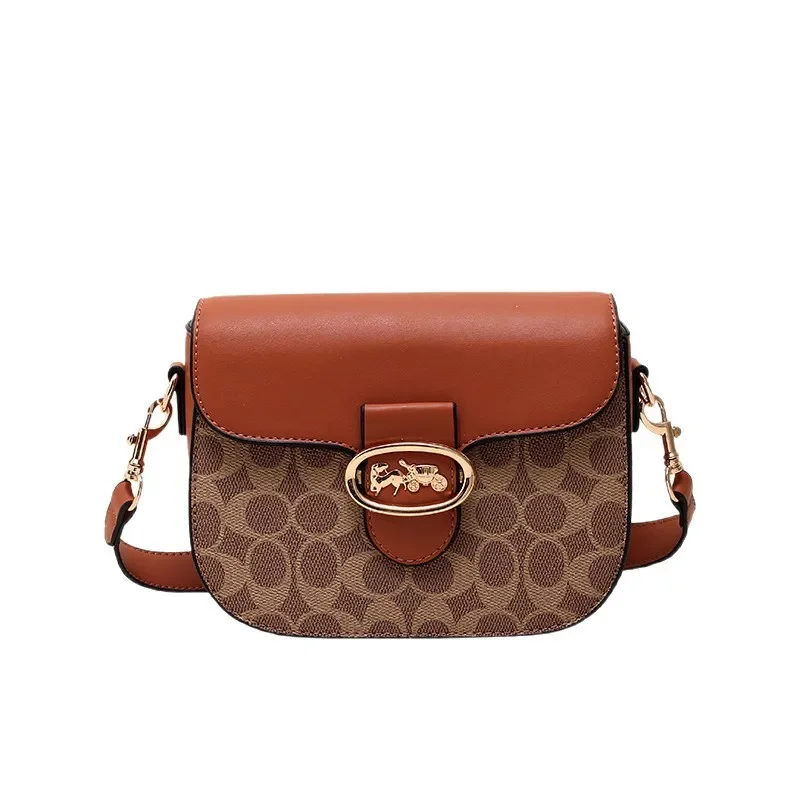 2025 Novo! Bolsa mensageiro de ombro com design de nicho feminino – Textura premium, versátil para qualquer ocasião