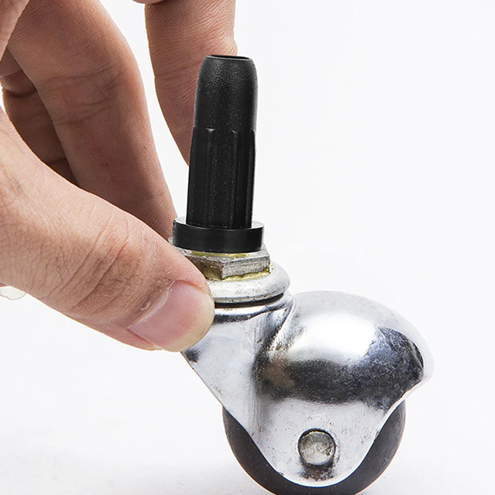 

Computer Desk Swivel Chair Universal Wheel Rubber Cover Stopper Case Protector Protective Stool Caster Supply Furniture Leg Feet