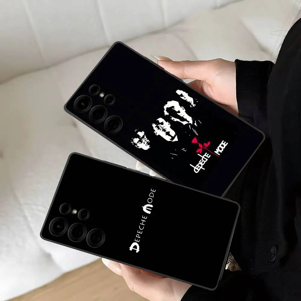 Rock D-Depeche Cool Mode Phone Case For Samsung S 24 Fe 25 Ultra Plus 20 Lite 21 30 22 23 24 22 Ultra 5G Fundas