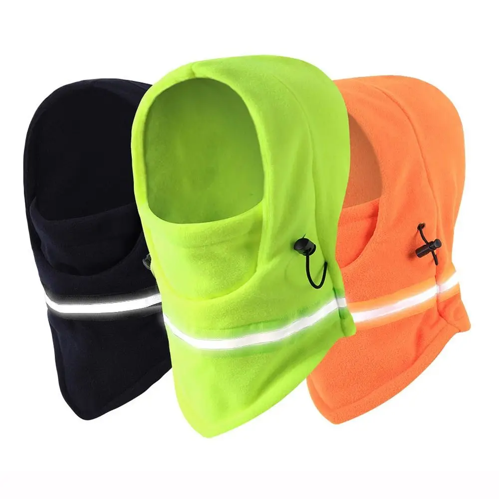 1PC Plush Cycling Face Mask Windproof Fleece Hat Shawl Neck Warmer Outdoor Ski Balaclava Hat Beanies Cap Head Cover Scarf