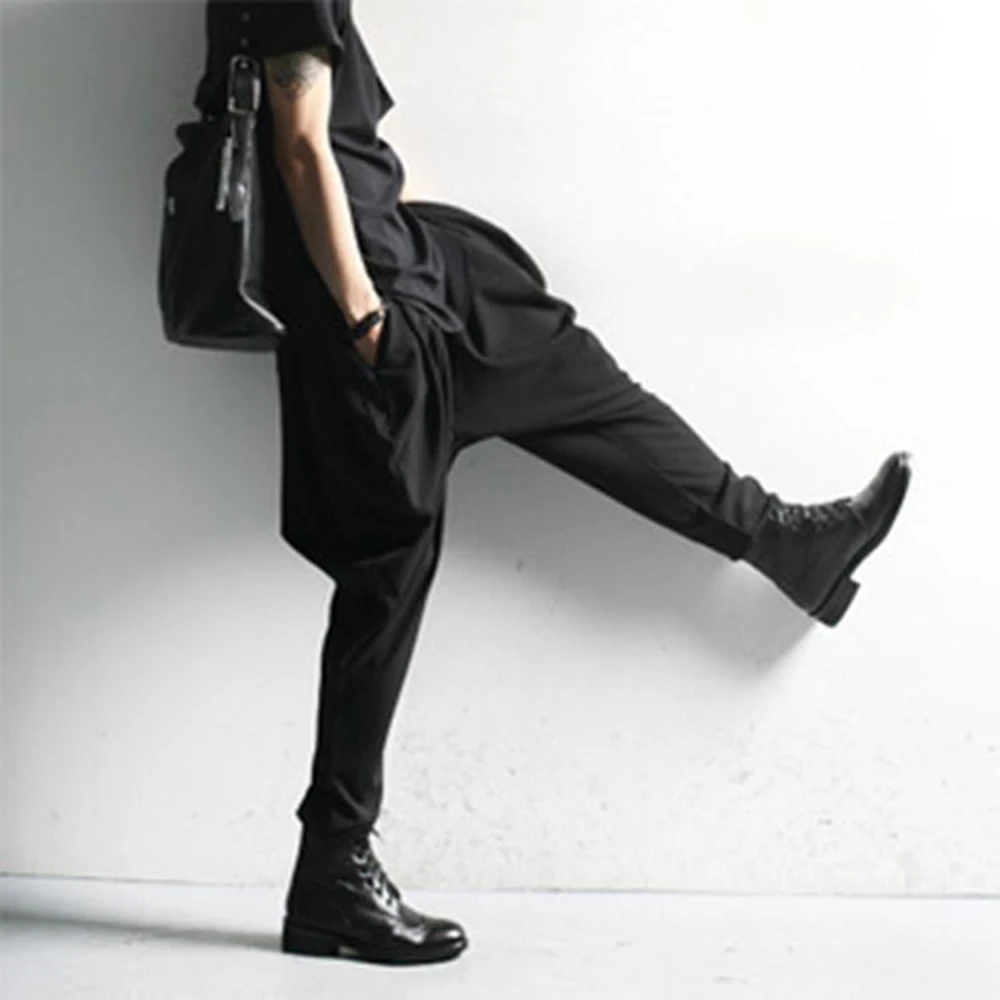 

Мужские брюки XS-5XL: Новинка Весны, однотонные, асимметричные, в американском ретро-стиле, модные, уличные, свободные, повседневные, нишевые.