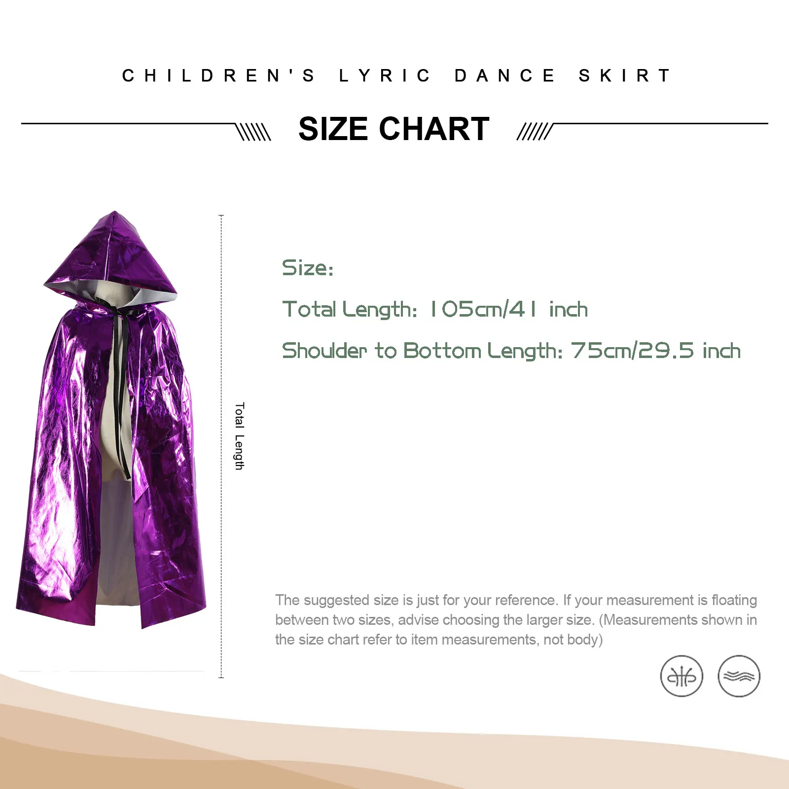 Halloween Witch Vampire Cloak Hooded Cosplay Costume Carnival Dress Up Kids Girls and Boys Shiny Metallic Hooded Long Party Cape