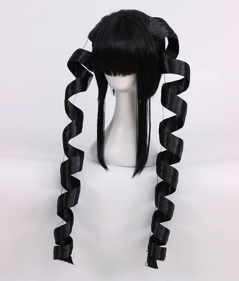 Para cosplay danganronpa dangan-ronpa celestia ludenberg peruca frete grátis + boné