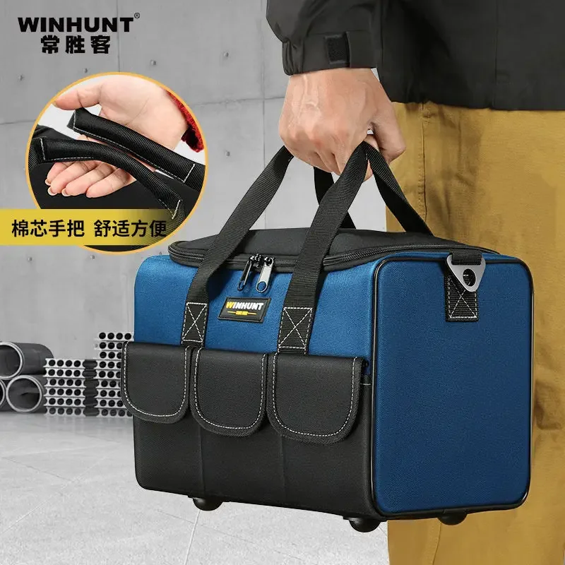 Electrical tools special handbag multi-functional strong portable large capacity thick wear-resistant durable shoulder tool bag