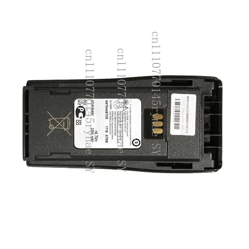 For Motorola CP200 CP200D GP3688 IP54 Two-Way Radio New Original/Compatible 2250mAh NNTN4497 Battery
